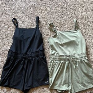 LOT of two Abercrombie shorts romper girls size 9/10